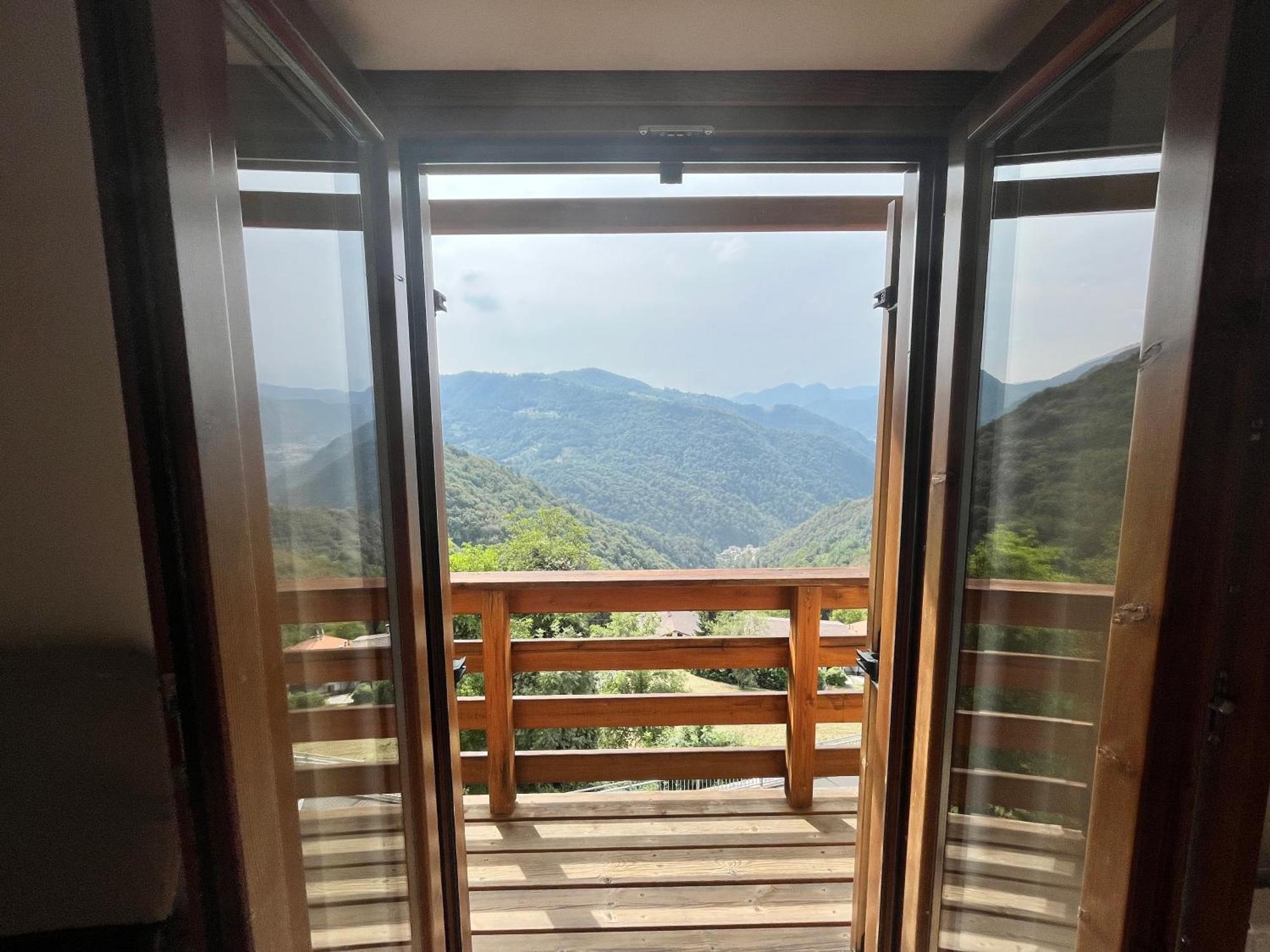 Casa Con Vista Costa di Serina Exterior foto