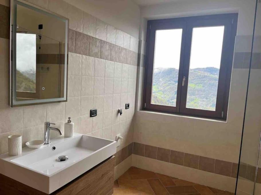 Casa Con Vista Costa di Serina Exterior foto